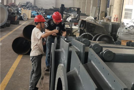 杨伙盘发电有限责任公司-等离子煤粉风室组件-皇冠集团
